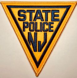 NEW JERSEY STATE POLICE SHOULDER PATCH